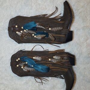 Fringe Western Boots